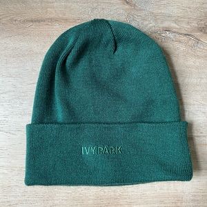 Ivy Park Drop 2 Green Beanie, Unisex, Great Condition! Sold out collection!